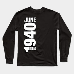 June 1940 Long Sleeve T-Shirt